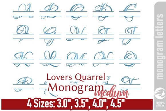 Elegant Monograms: The LQ Monogram Embroidery Font