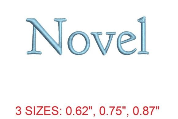 Elevate Your Stitching: The Novel Embroidery Font