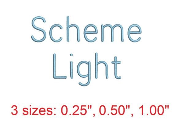 Elevate Your Stitching: Unlocking Creativity with the Scheme LT Embroidery Font