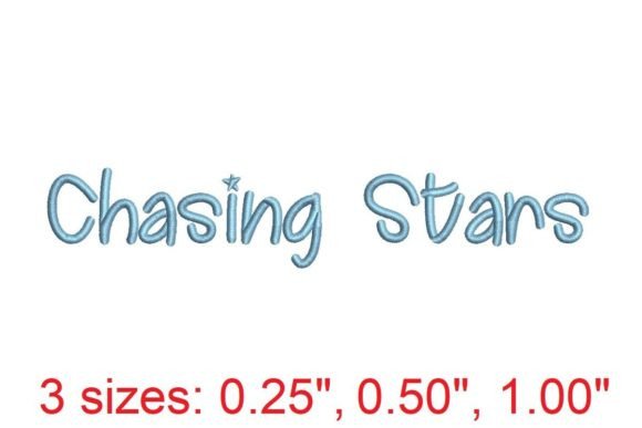 Embroidering the Cosmos with Chasing Stars